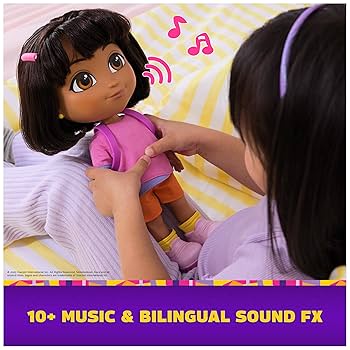 Amazon.com: Dora, Sing & Explore Dora Doll with Music, Sound