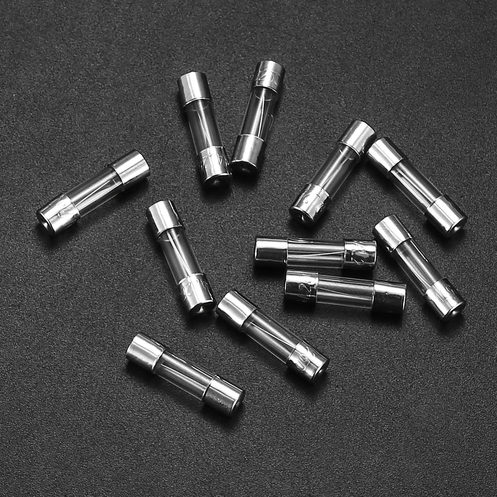 Fusibili Vetro 5x20mm - Kit 100 Pezzi, 10 Valori (0.2A-20A), Soffiaggio Rapido - Foto 5