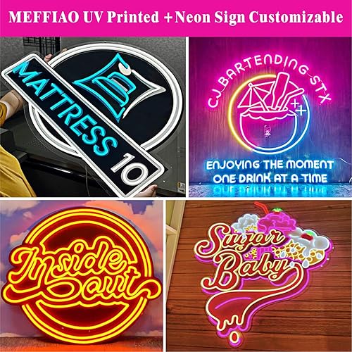 Miniatura 9 de Letrero de neón LED personalizado, letrero de neón personalizable para bodas, negocios, bares, salones, salón de belleza, letrero de nombre
