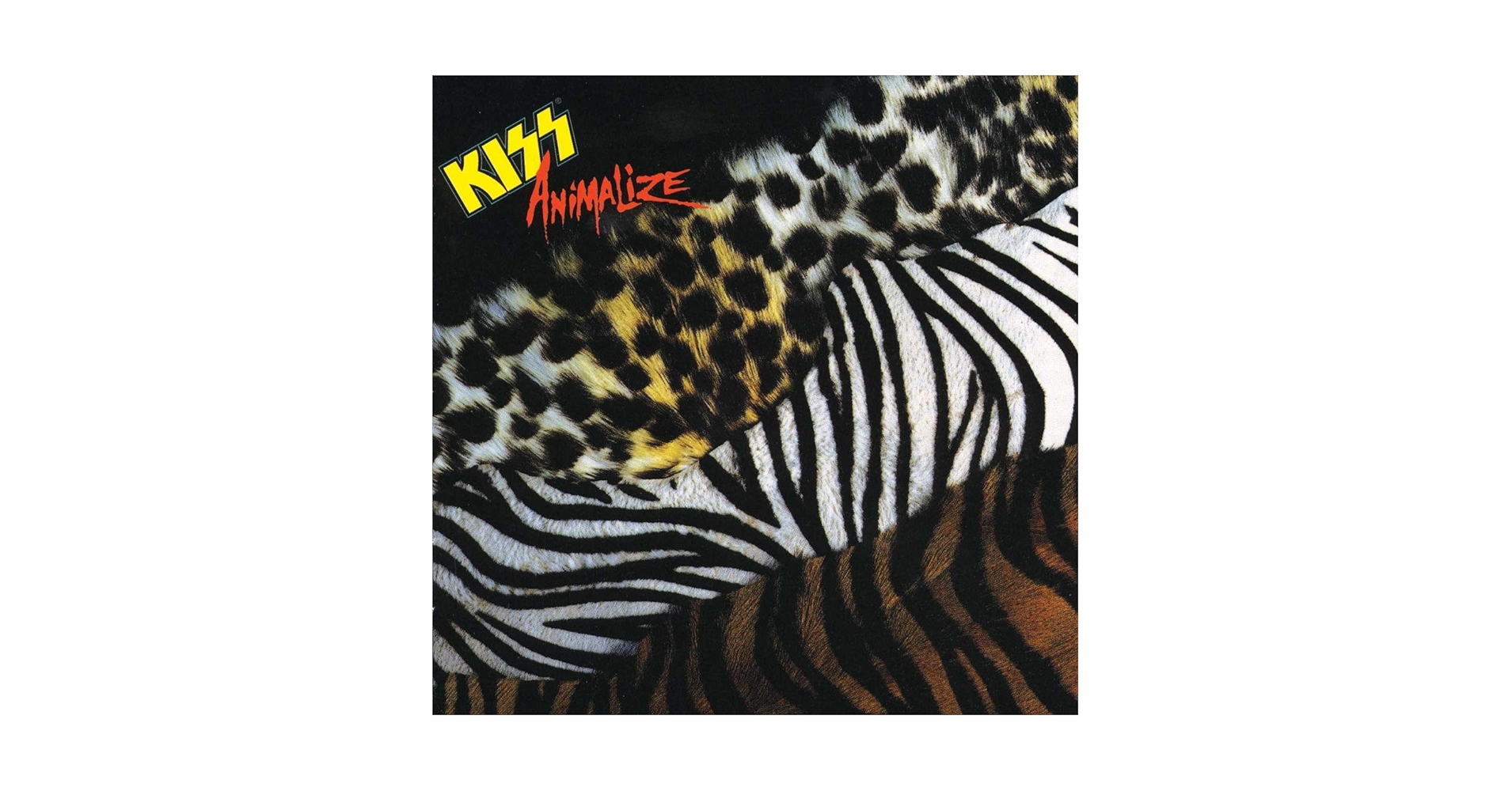 KISS CD 『Animalize』シール帯 KISS CD 『Animalize』シール帯