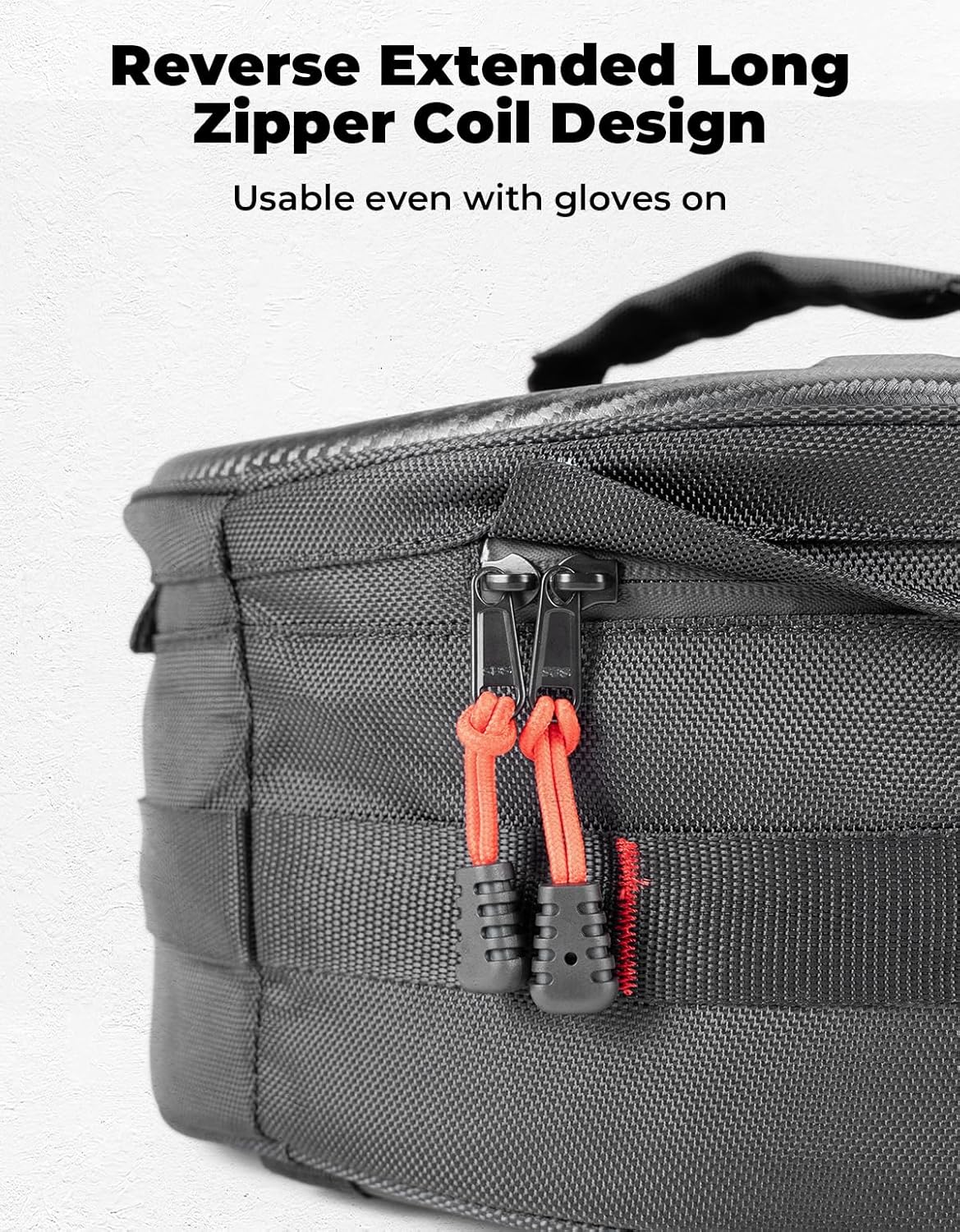 KEMIMOTO UTV Spare Tire Storage Bag Compatible with Can Am X3 & X3 MAX Polaris RZR XP 1000 for Spare Tire Diameter of The Wheel Larger than12 Inches