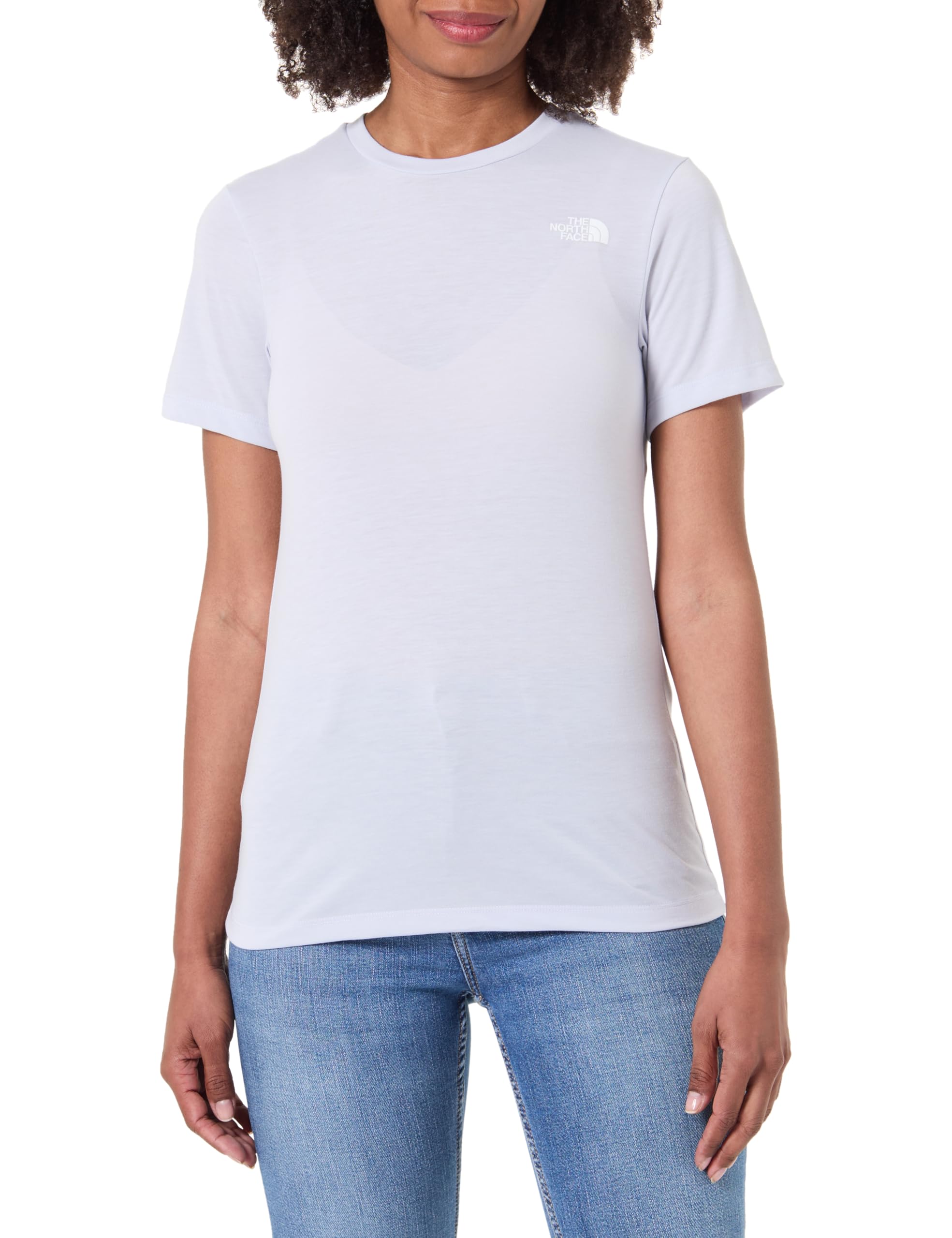 The North Face Women's Foundation Vertical Graphic T-Shirt, Mystic Haze, XS