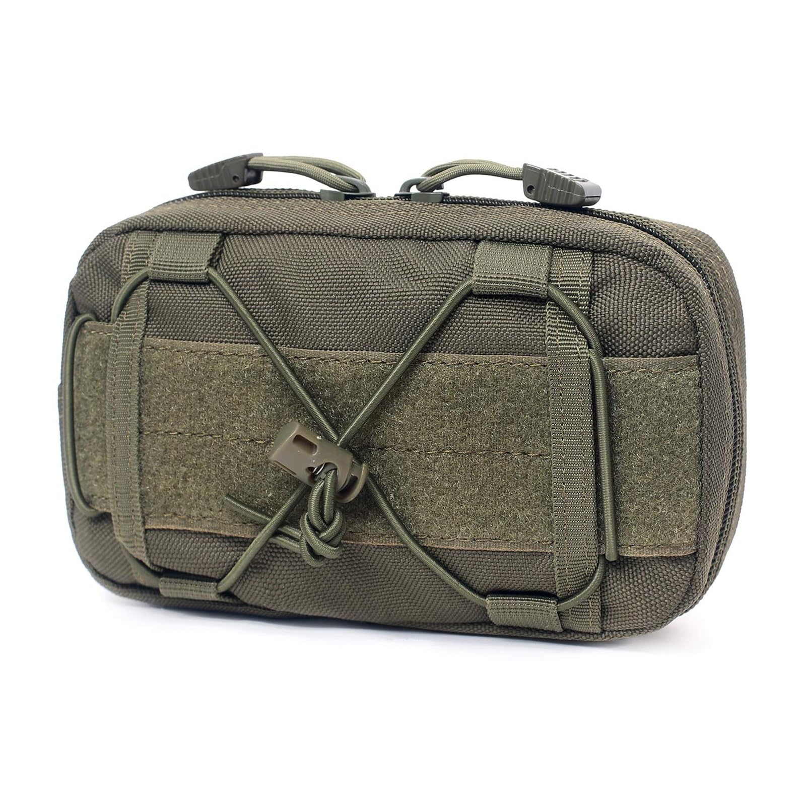 Pochette tactique horizontale Molle sac outils compact 1000D avec bandoulière