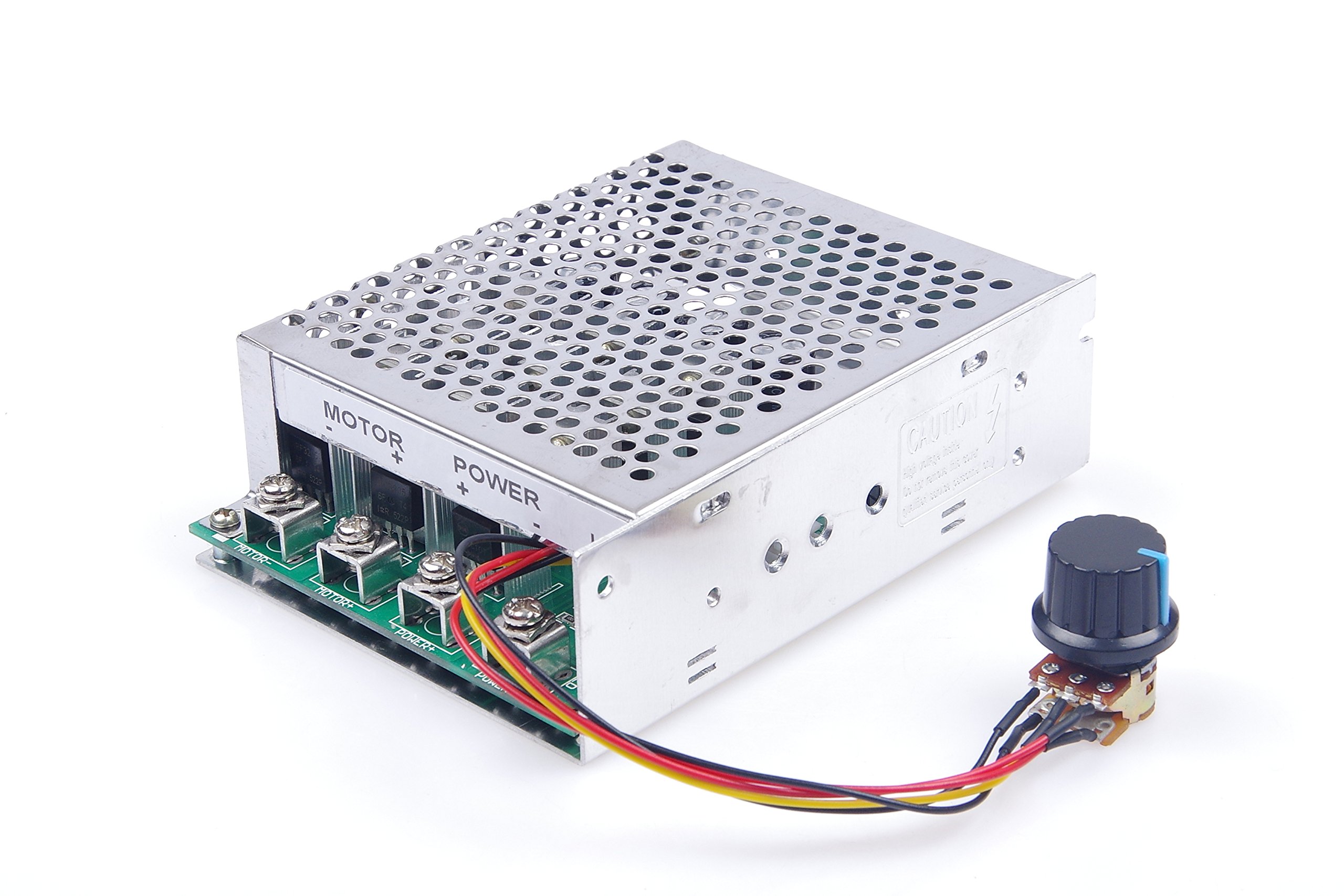 cepillado Motor de corriente continua controlador DC9 – 55 V 60 A PWM Interruptor de control de velocidad electrónico regulable 12 V/24 V/36 V/48 V Potencia máxima 3300 W