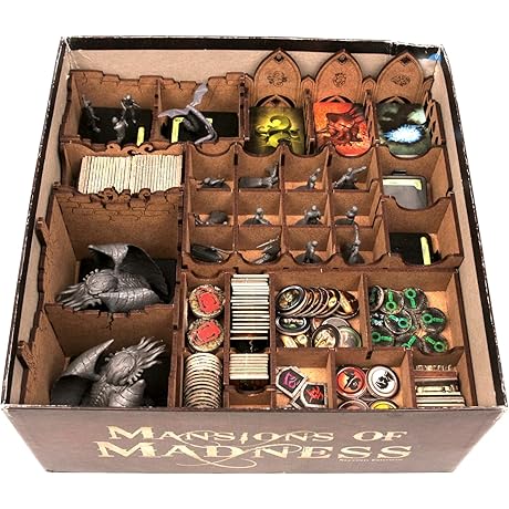 TowerRex Mansions of Madness 2nd Edition Organizer: The Perfect Storage Solution for Your Game