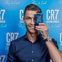 Vista 12 de Cristiano Ronaldo Eau De Toilette Colonia para hombre, aroma a mandarina, bergamota, lavanda y almizcle, 3.4 onzas
