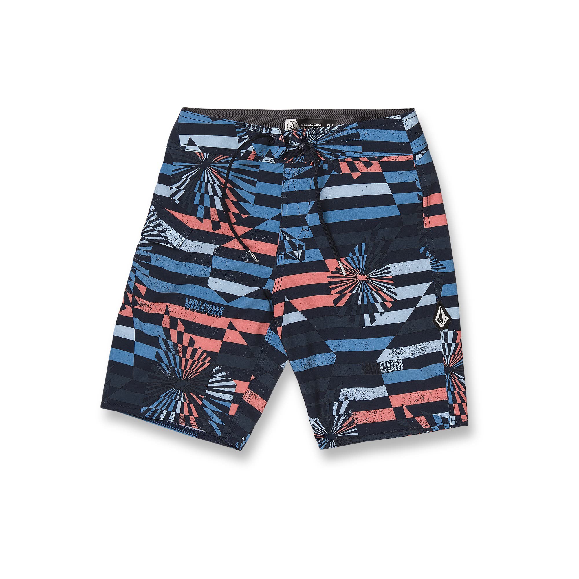 Volcom Boys' Mod Stone Stripe Navy 29