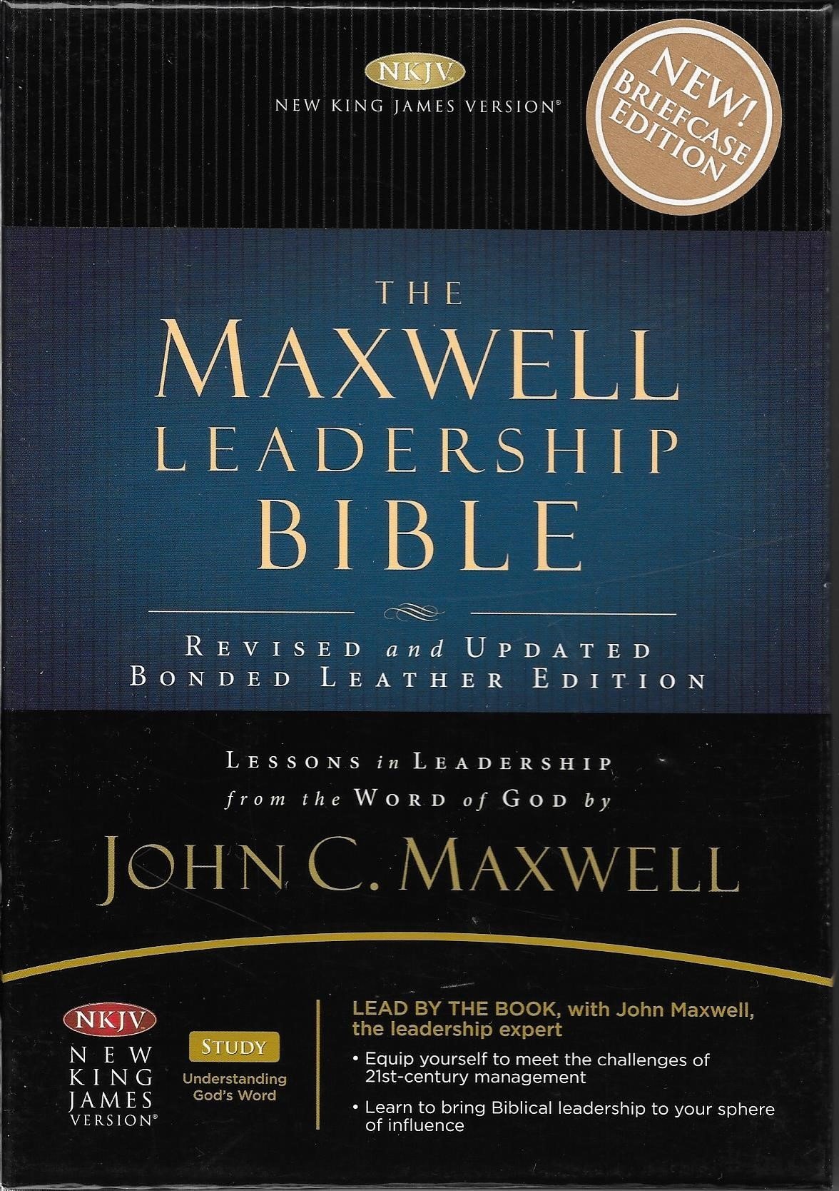 Maxwell Leadership Bible-NKJV-Briefcase