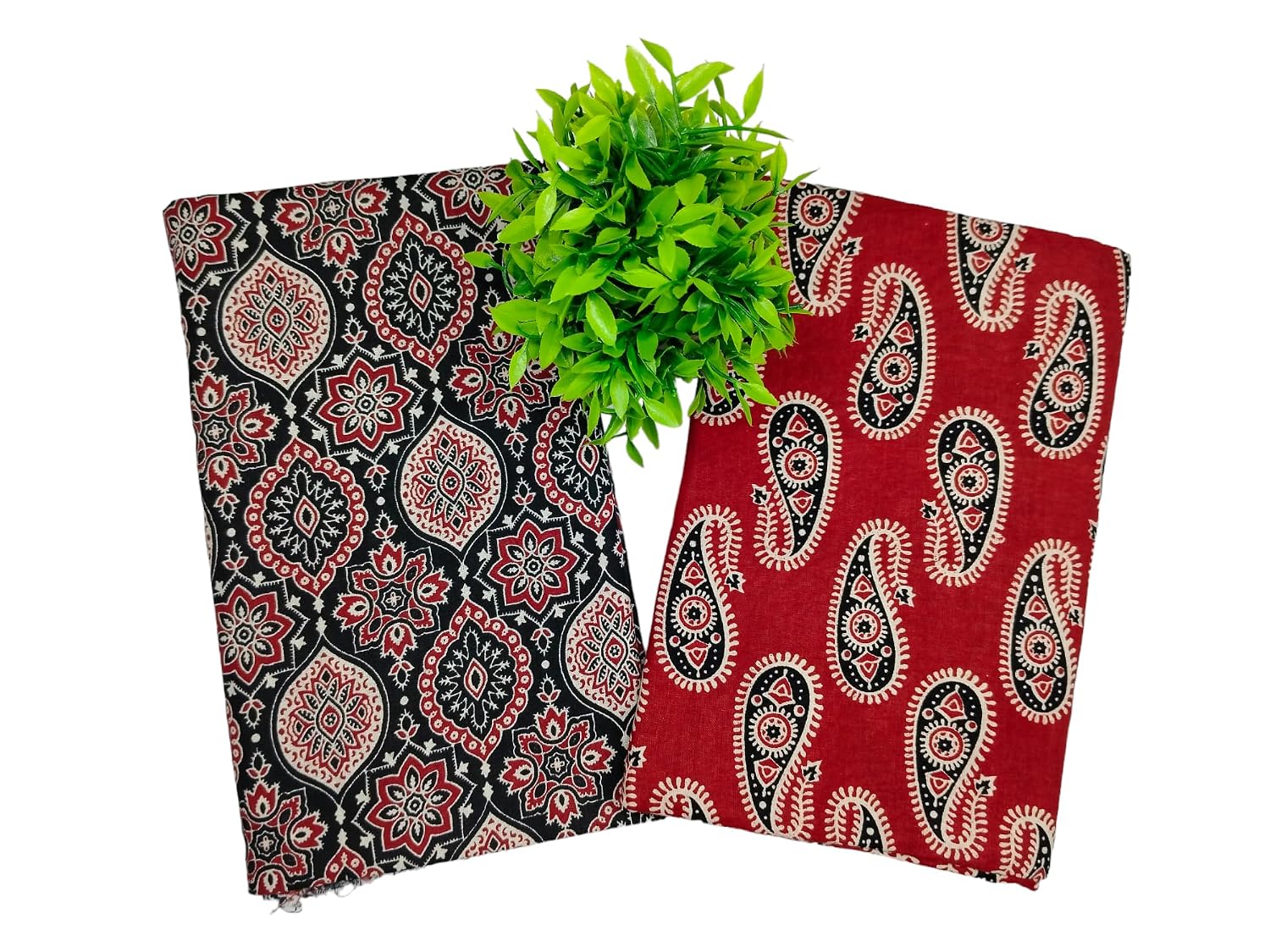 Mehak Pure Cotton Unstitched Printed Fabric Material for Women Kurta | Blouse | Palazzos | Piece Material for Women Pack-2 - Review, Price and Buying Guide