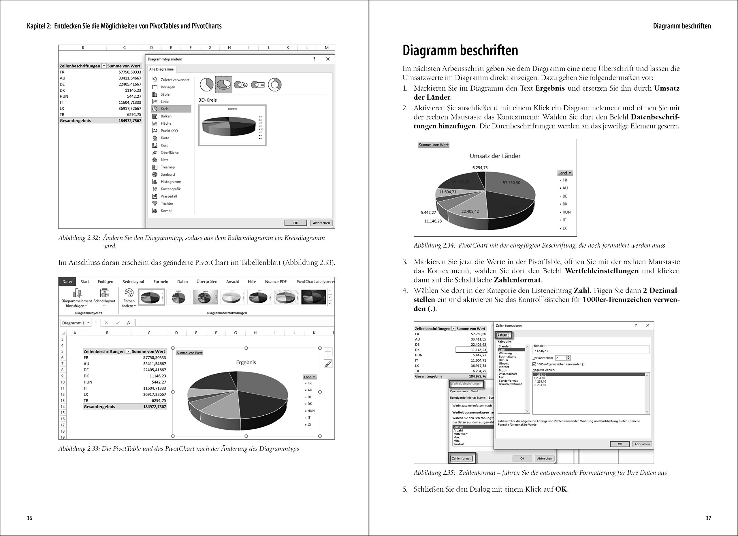 Microsoft Excel Pivot-Tabellen – Das Praxisbuch: Ideen und Lösungen für die Datenanalyse mit PivotTables und PivotCharts sowie intensivem Einstieg in Power Pivot für Version 2013, 2016, 2019 und 365