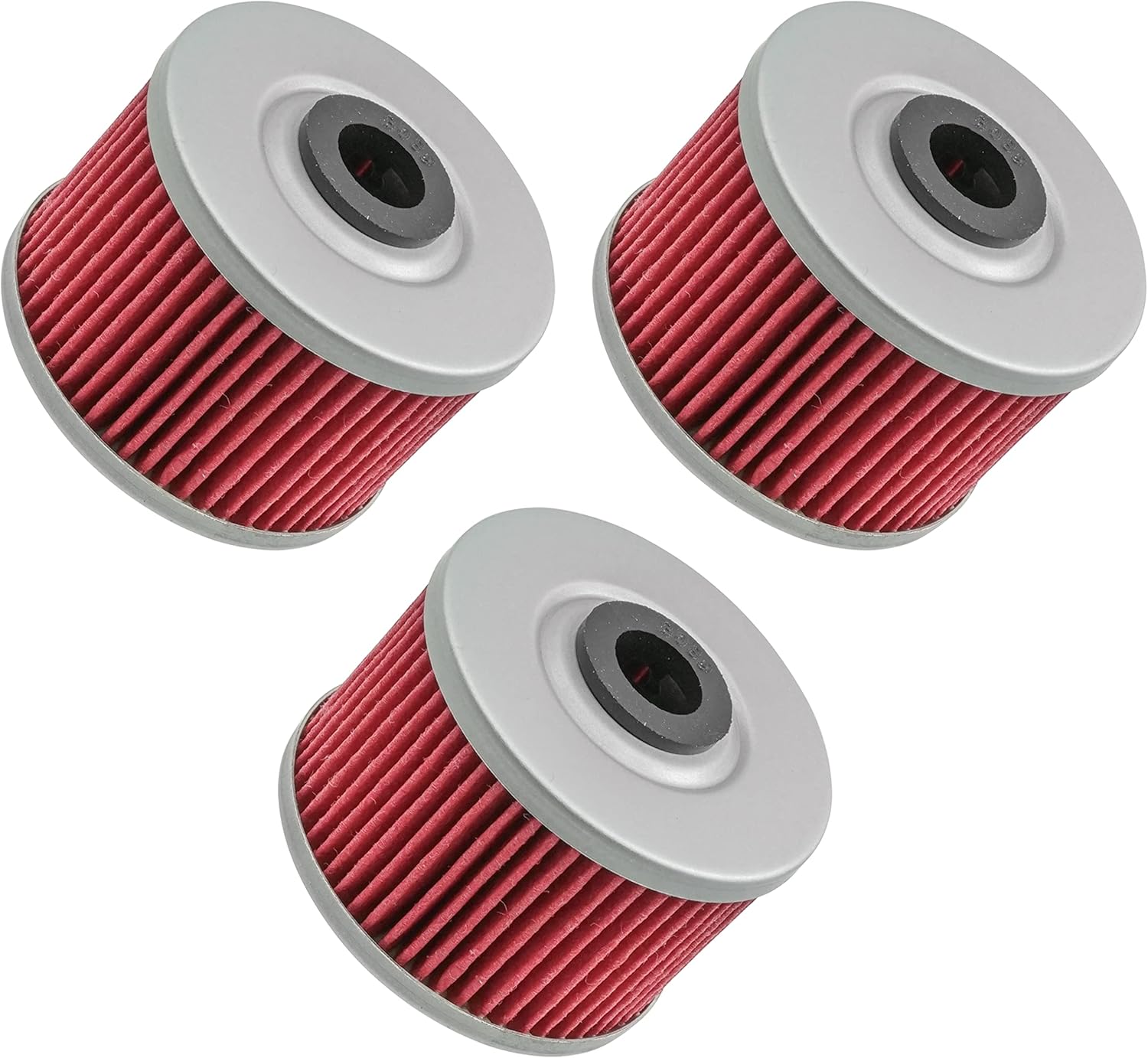 Caltric 3 Pack Oil Filter Compatible with Kawasaki 450 Klx450F Klx450R Kfx450R 2006-2014