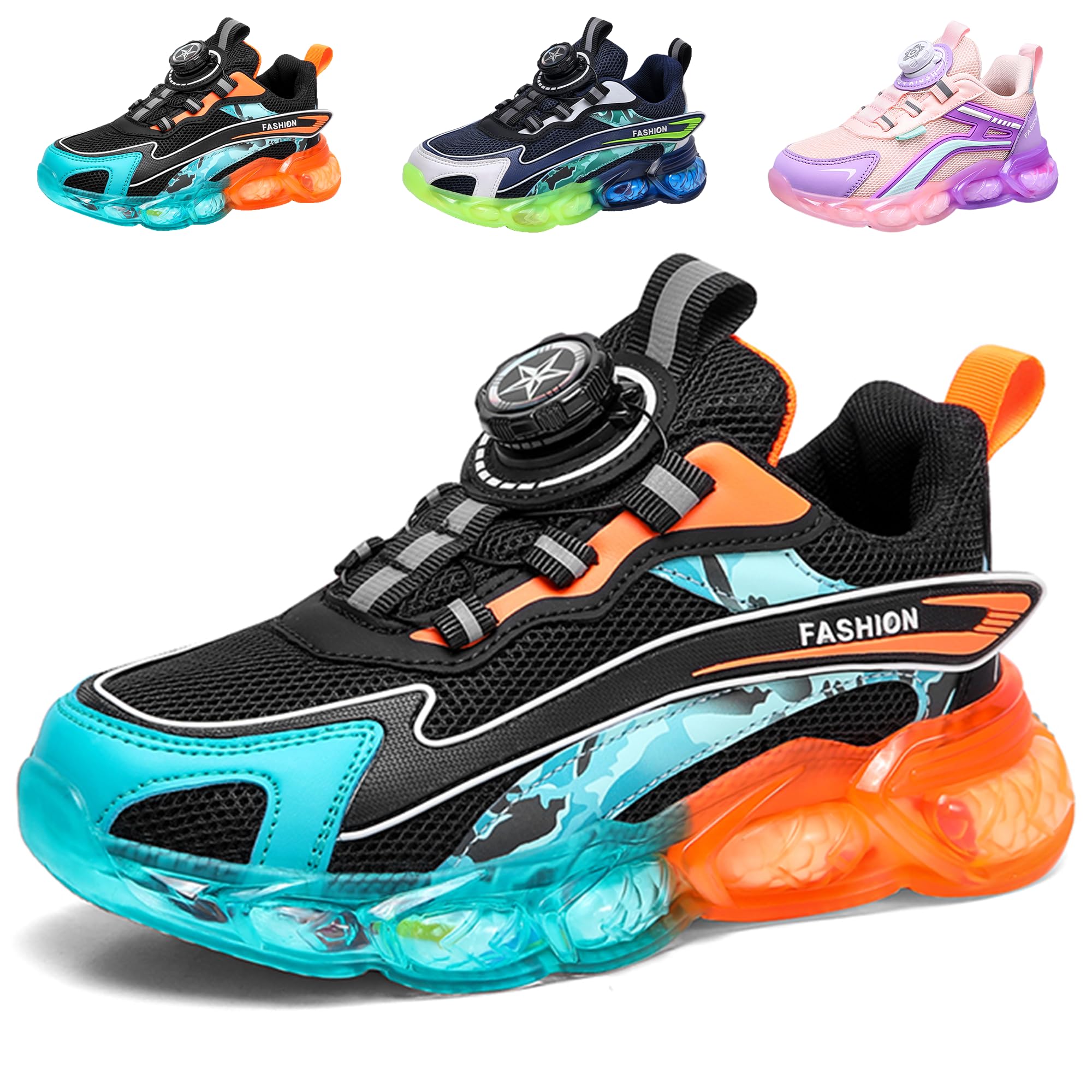 ITSOGOO Kinder Sneaker Laufschuhe Mode Mädchen Jungen Sports