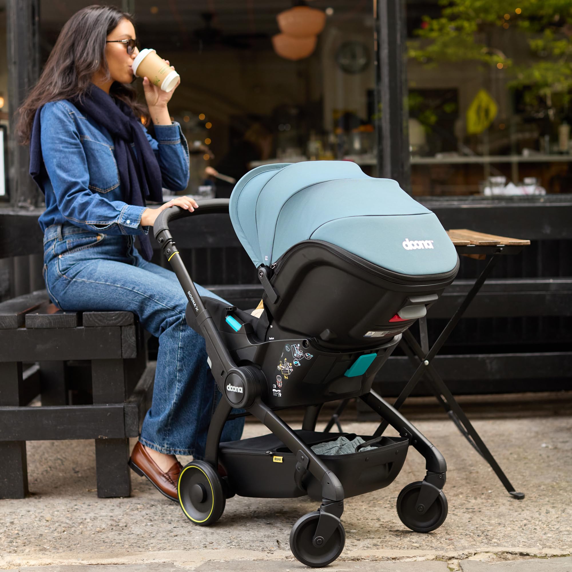 Doona X Storage Basket – Porta tutti gli oggetti essenziali del tuo bambino su questo cestino – Compatibile solo con Doona X