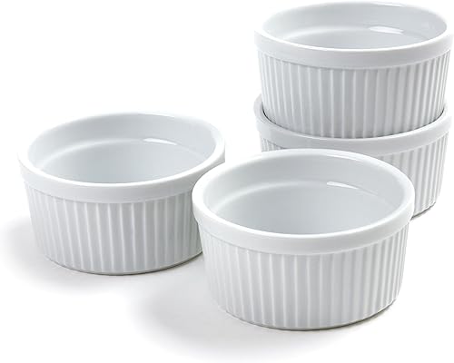 Miniatura 2 de Norpro Juego de 4 moldes de porcelana de 8 onzas