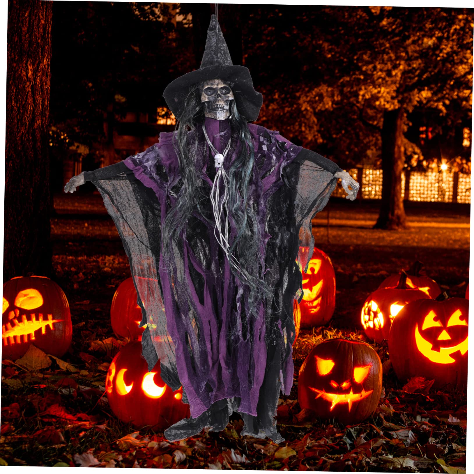 TOPBATHY 2 Decorazioni Di Halloween Da Appendere Per Feste Atmosfera Spettrale E Inquietante