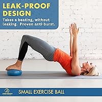 Vista 3 de ProBody Pilates Bola de Pilates de 9 Pulgadas - Pequeña Pelota de Ejercicio para Estabilidad, Barra, Núcleo, Entrenamientos Abdominales, Yoga