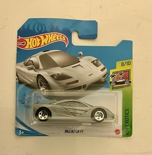 Hot Wheels 2021 McLaren F1 Metallic Silver 235/250 (Short Card) GRX57