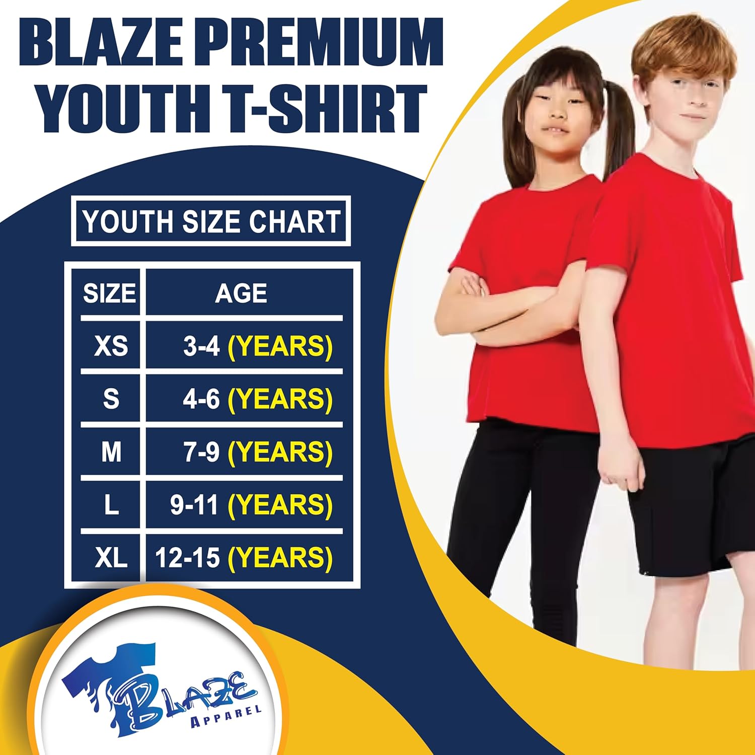 Custom Youth T-Shirts for Boys and Girls | Personalized Image and Text for Kids | Digital Printing - Image 2