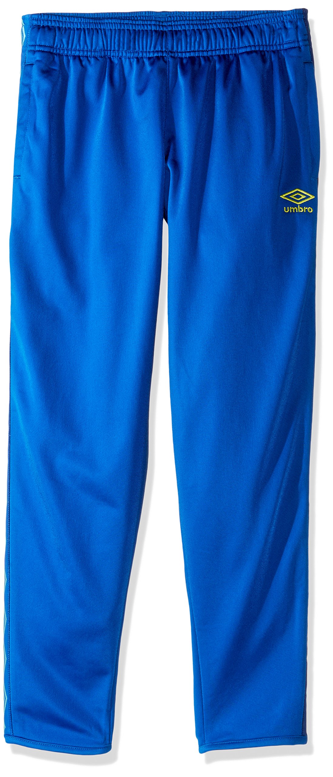 Umbro Girls Double Diamond Track Pants, Lapis Blue/Blue Radiance, X-Large