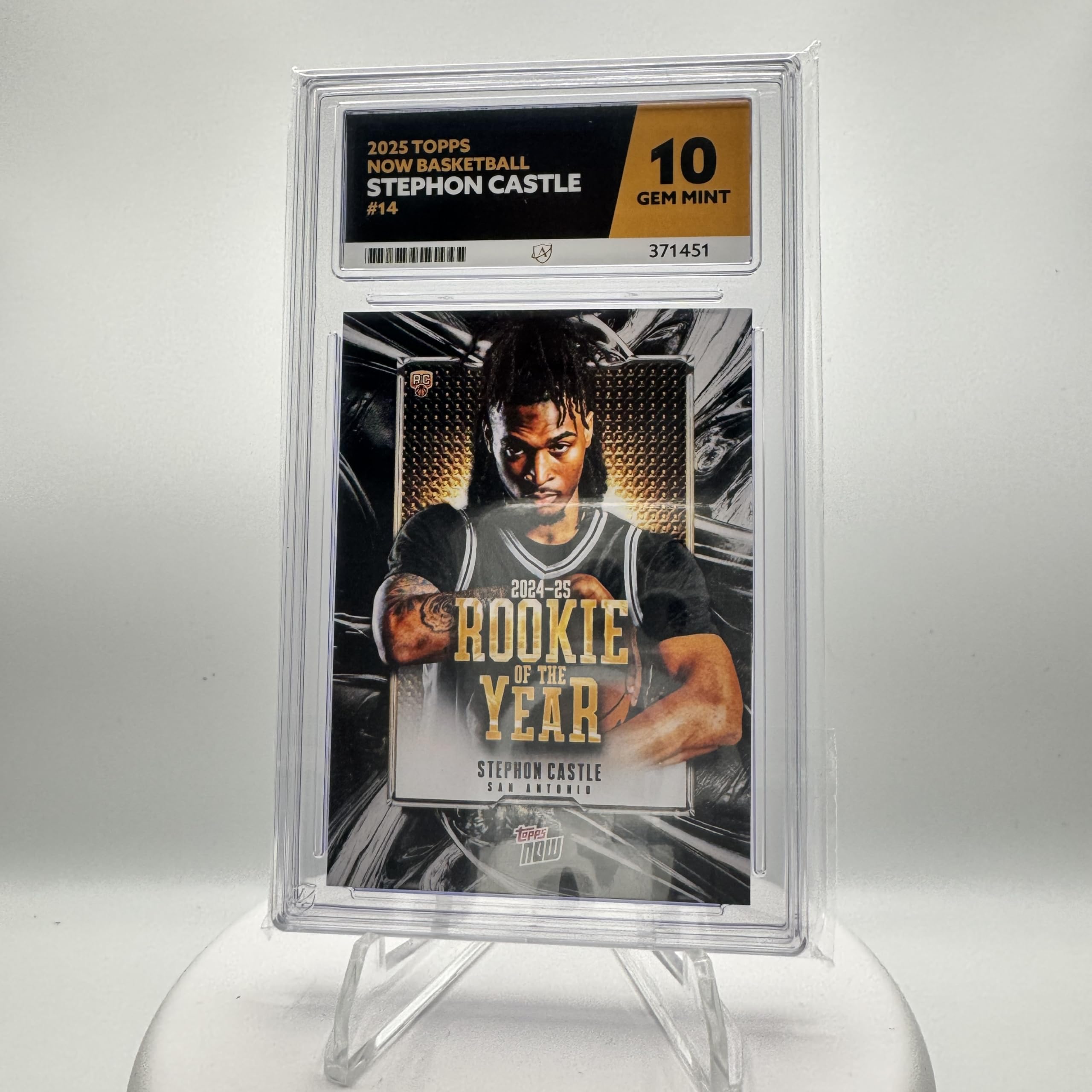 Tops Now | Stephon Castle - 2025 Topps NOW Basketball - 14e année - 10e année
