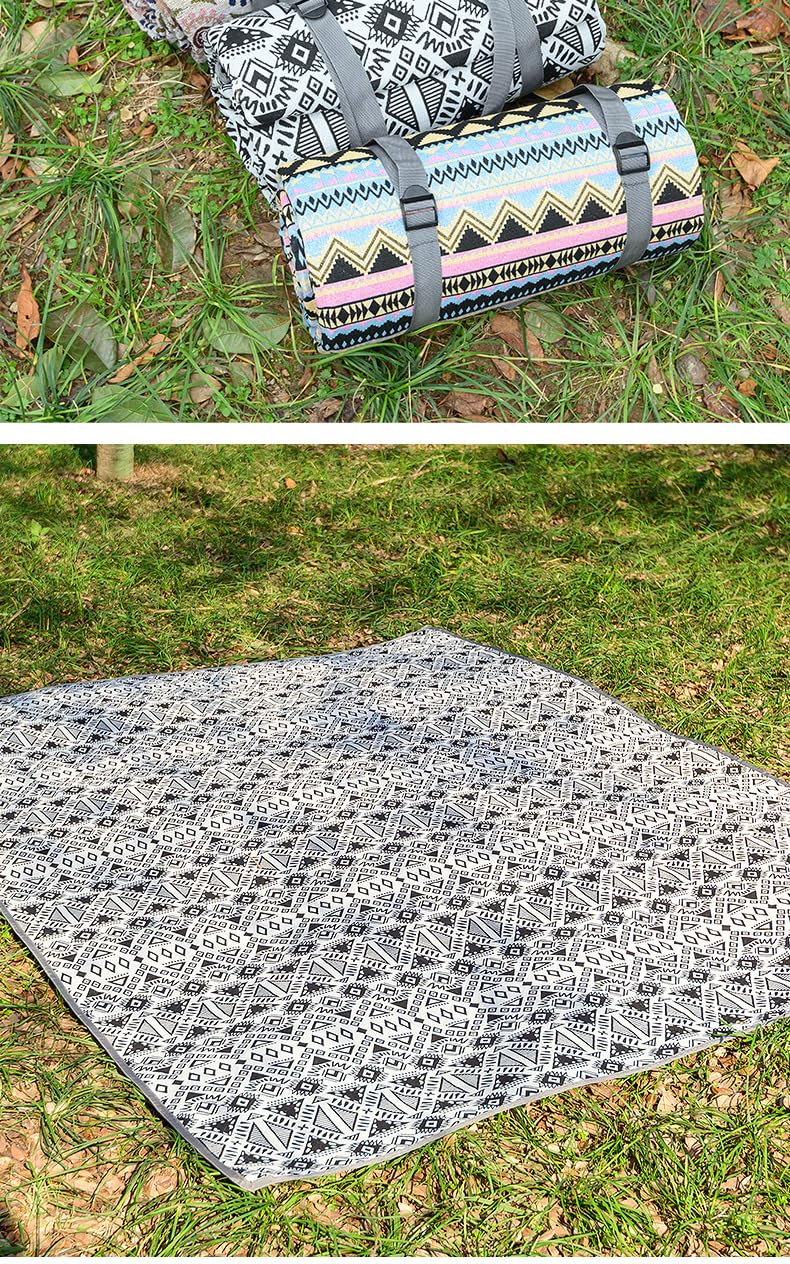 Stuoia all'aperto portatile durevole della coperta di campeggio 200x1450cm della sabbia per la spiaggia