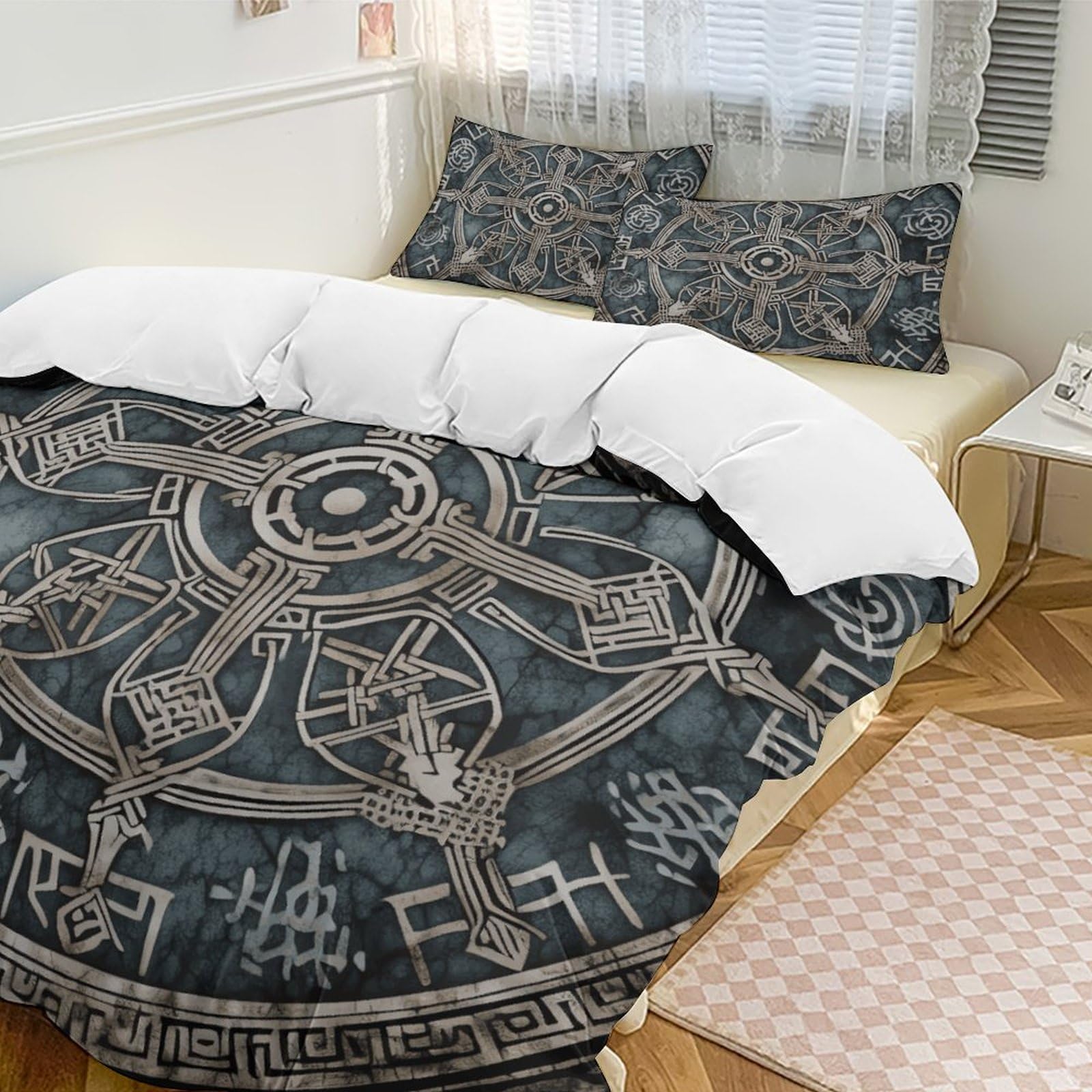 Parure de lit Helm of Awe housse de couette microfbre 218x177