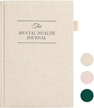 Mental Health Journal for Women and Men - Anxiety & Guided Journal with Mood & Habit Tracker - Take 5 Minuets Everyday - 91 Days Self Care Journal with Prompts, Begie