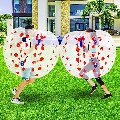 Miniatura 9 de OLNIEZZL Bolas de sumo para adultos, 1 unidad, bolas de sumo inflables para el cuerpo, juguetes Bopper, vinilo de PVC resistente, para niños y