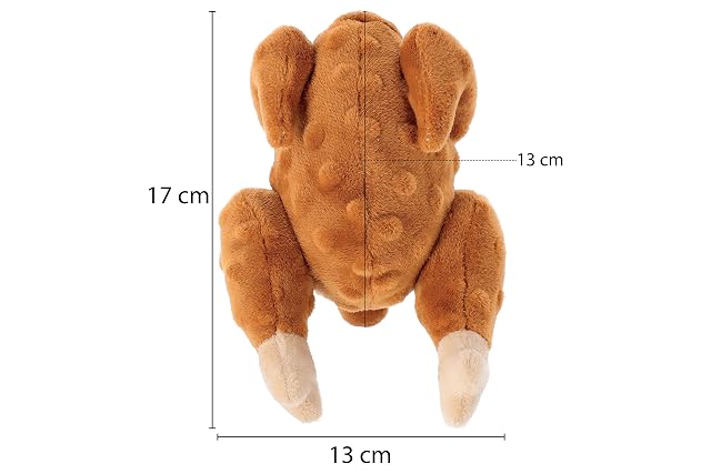 Foto 2 de 2 de Dingo 16993 - Pollo de peluche sensorial, 13 cm de alto, con sonido integrado