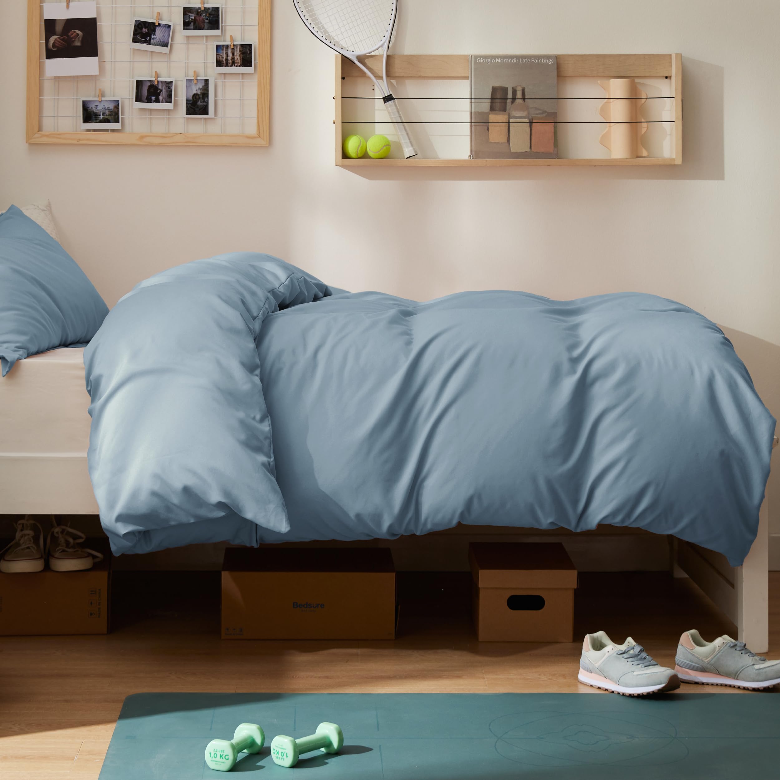 Bedsure Duvet Cover Twin/Twin XL Size - Soft Double Brushed