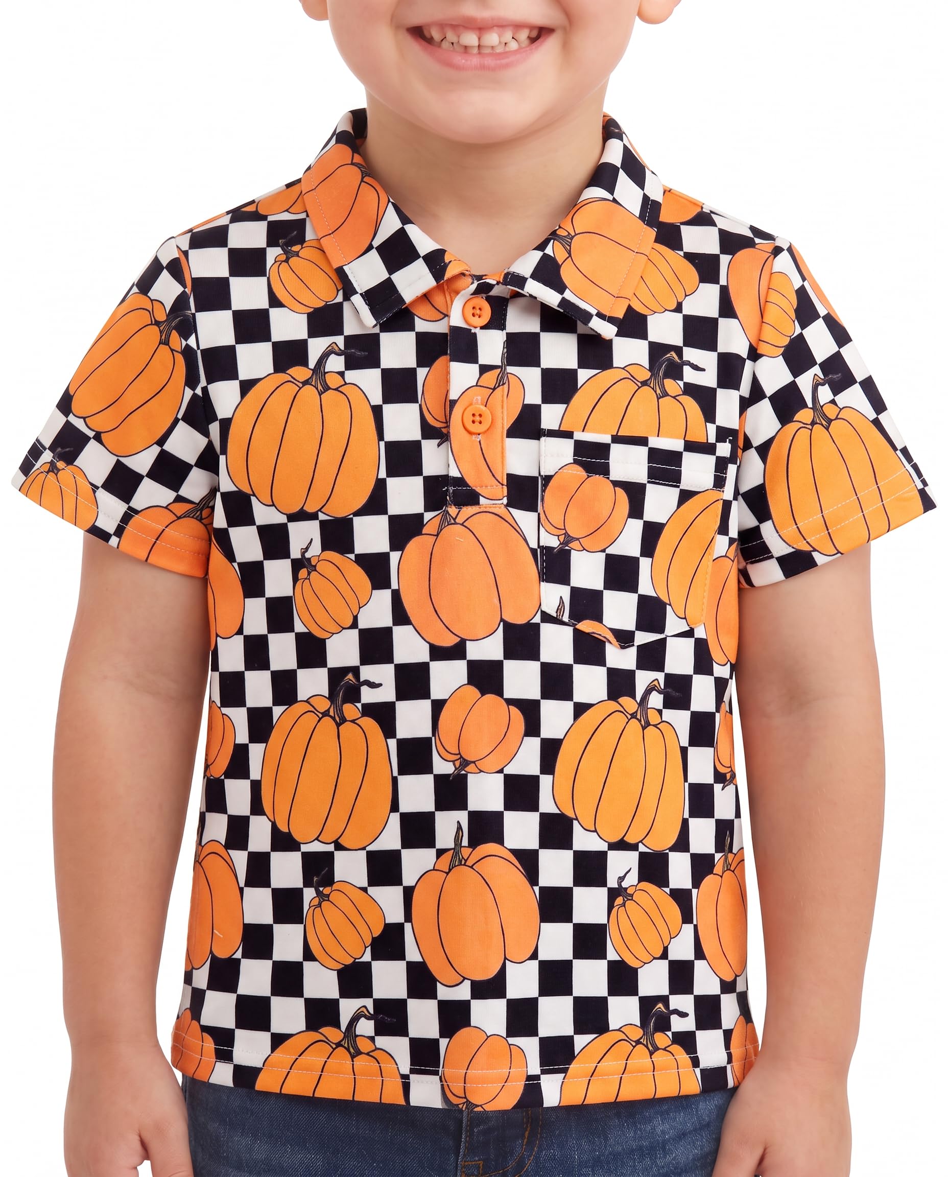 Unique Baby Moisture Wicking Kids Polo Shirts for Toddler Boys Polo Shirt