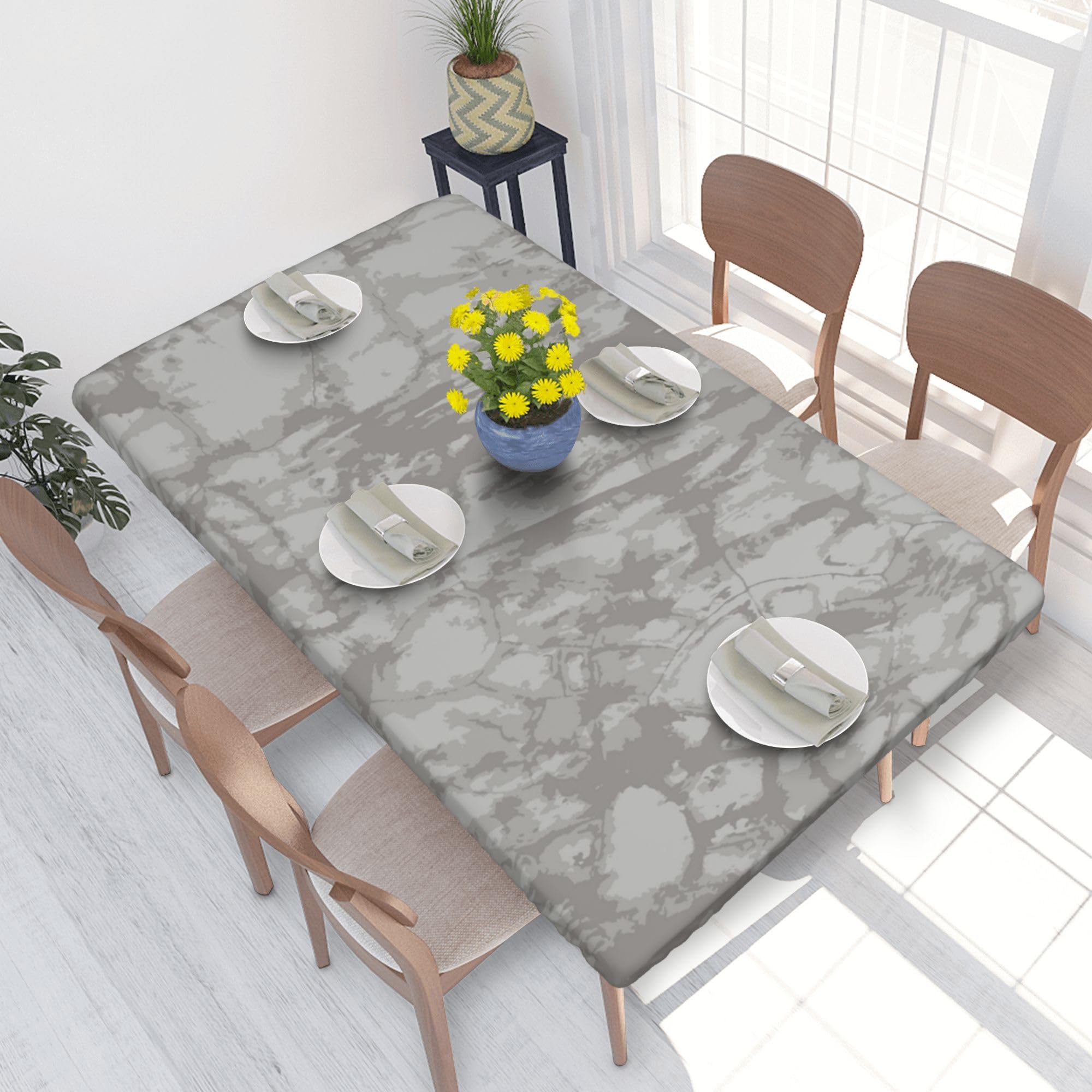 Nappe extensible de table lavable pour éviter les taches d'huile aux repas de fête