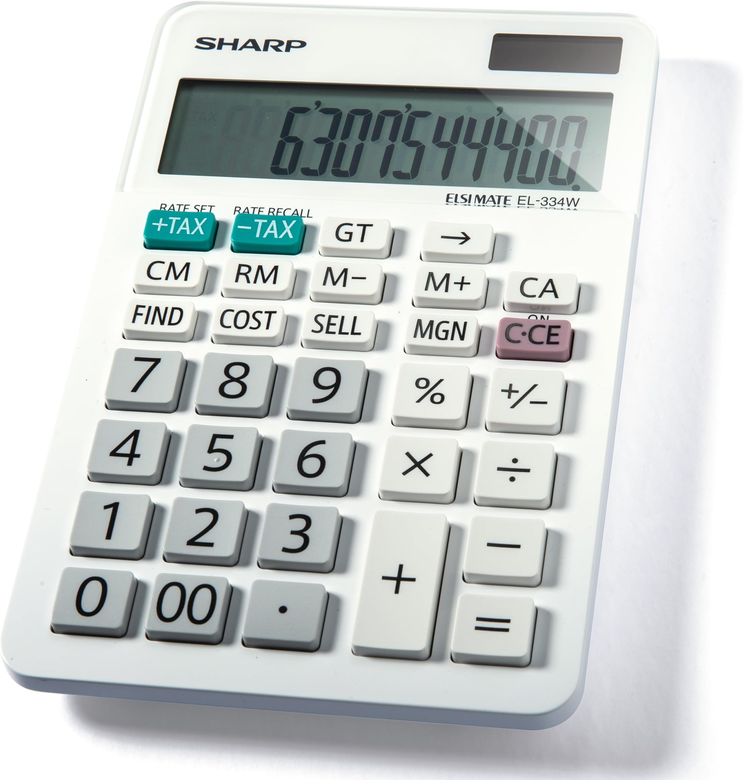 EL-334WB Business Calculator, White 4.0