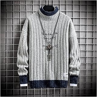 Hong Yi Fei-Shop Sweater for men Korean sweater men clothing harajuku fashion men sweater retro clothing 2XL Autumn winter New Jumper