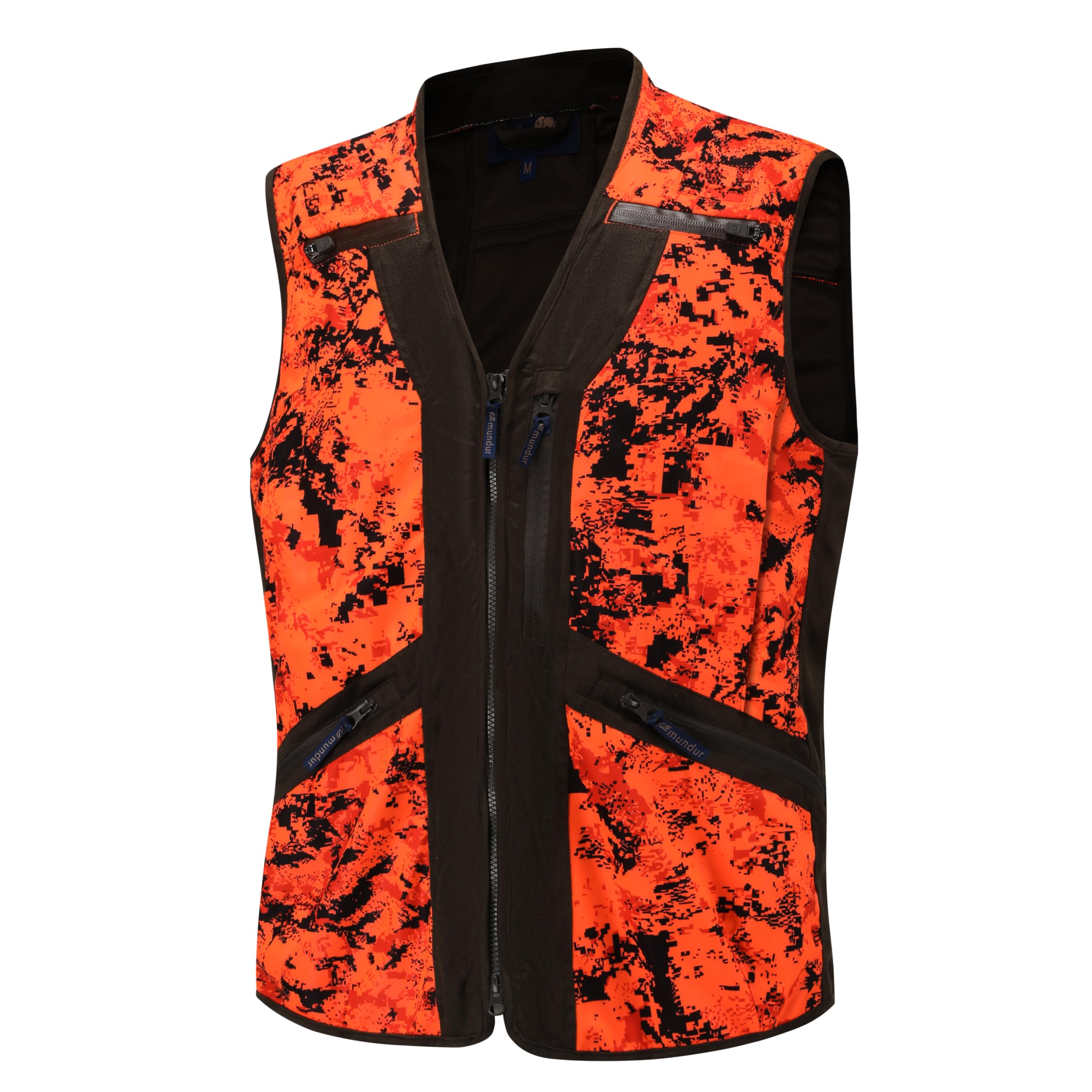 Atenze Blaze - Chaleco de caza de camuflaje naranja para hombre