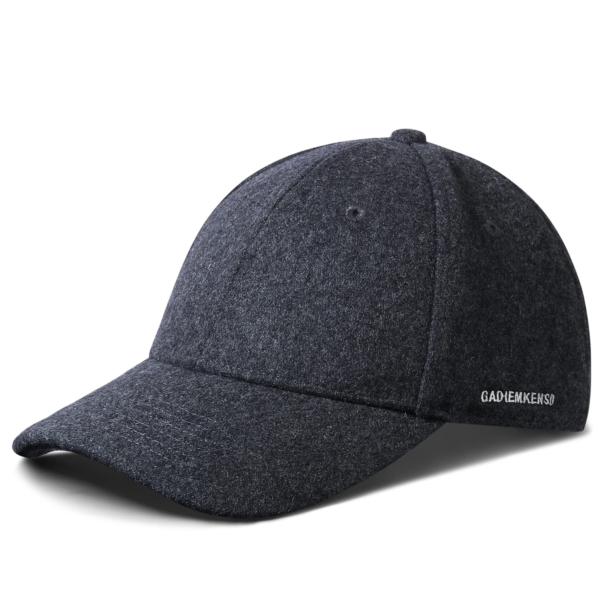 GADIEMKENSD Winter Baseball Caps Structured Wool Blend Hat