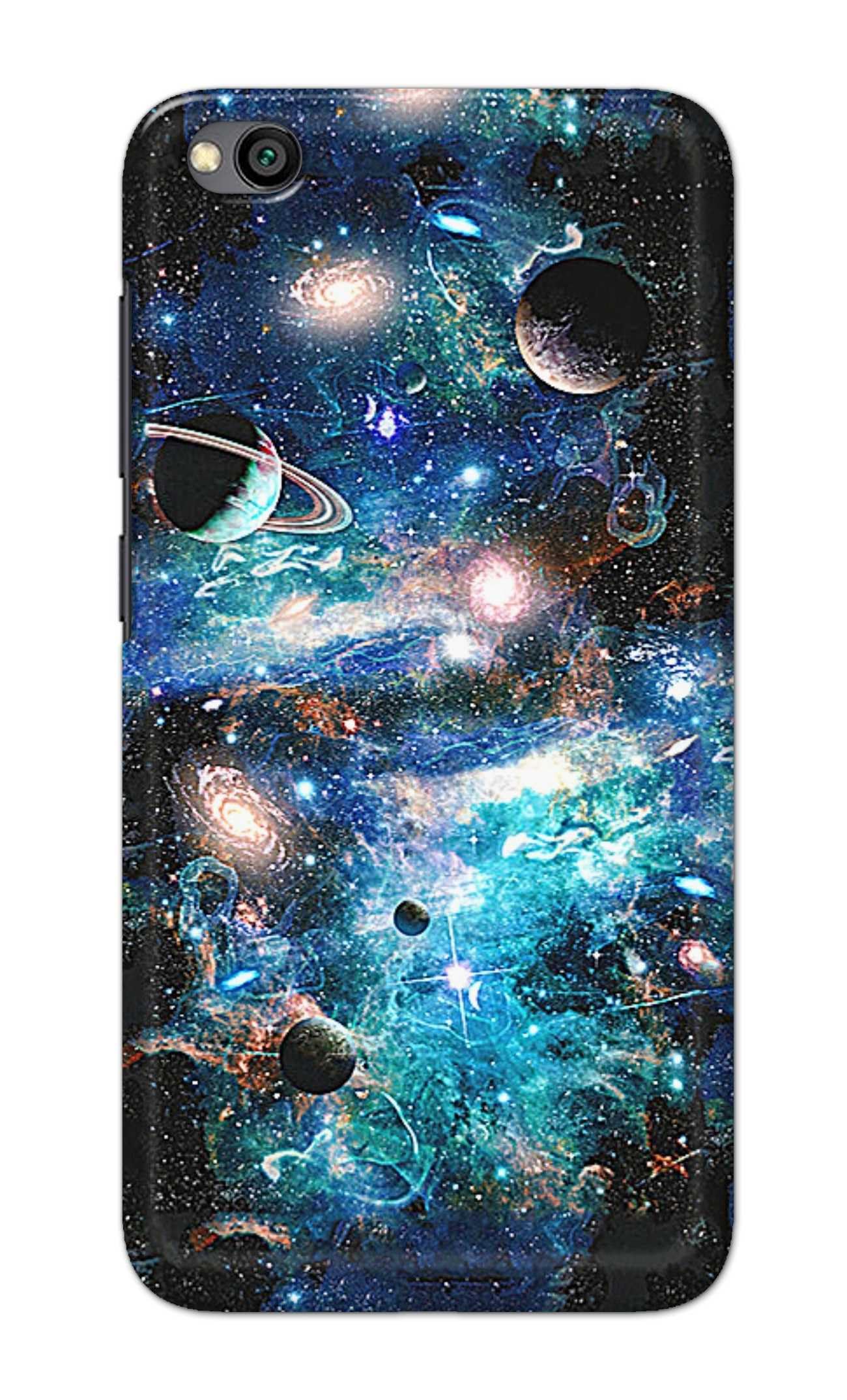 PRINTFIDAA® Printed Hard Back Cover for Mi Redmi GO Back Cover (Cosmic Space) -190724(BI)