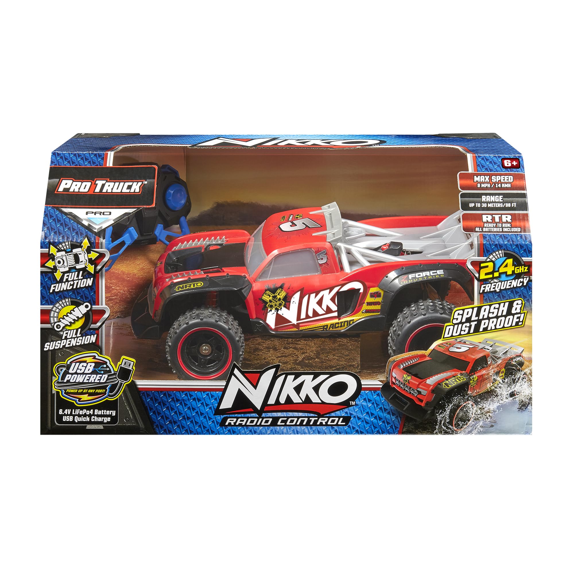 1:12 Nikko Pro Trucks RC Uzaktan Kumandalı Araba - Kırmızı