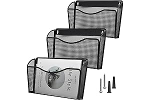 Single Pocket Wall Mount File Holder | Sleek Office Storage