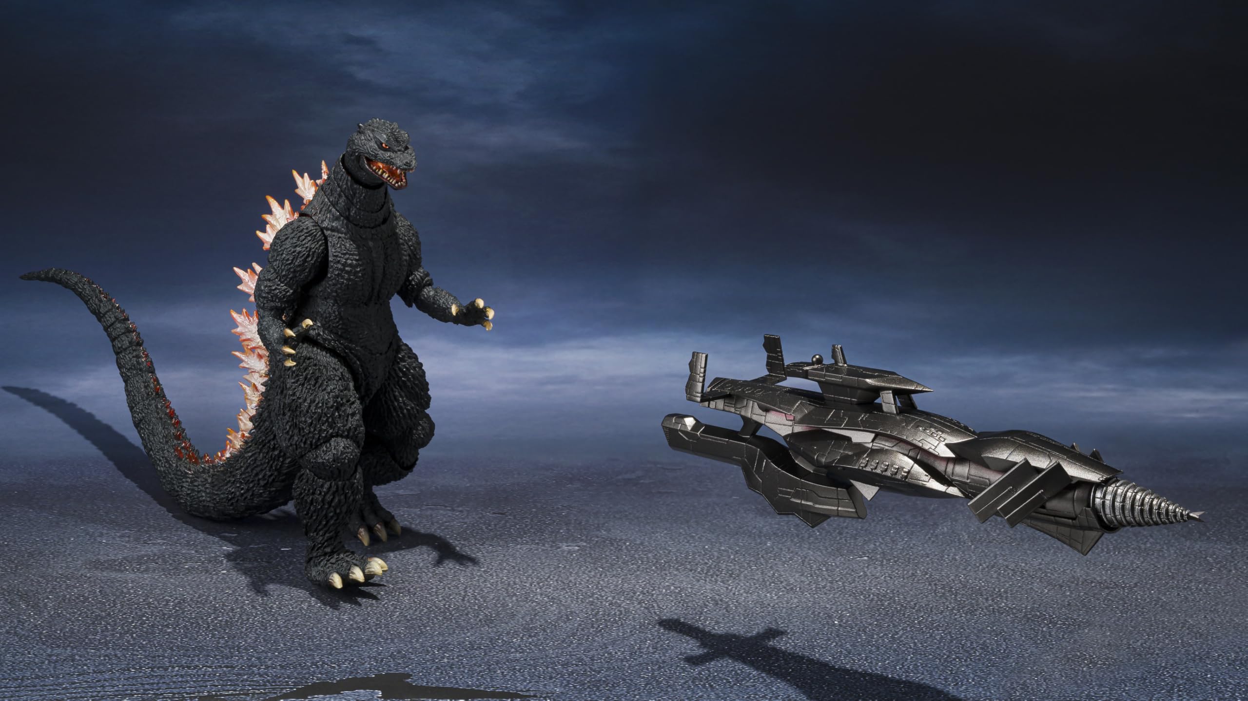 Amazon.com: TAMASHII NATIONS - Godzilla - Godzilla [2004] Heat Ray