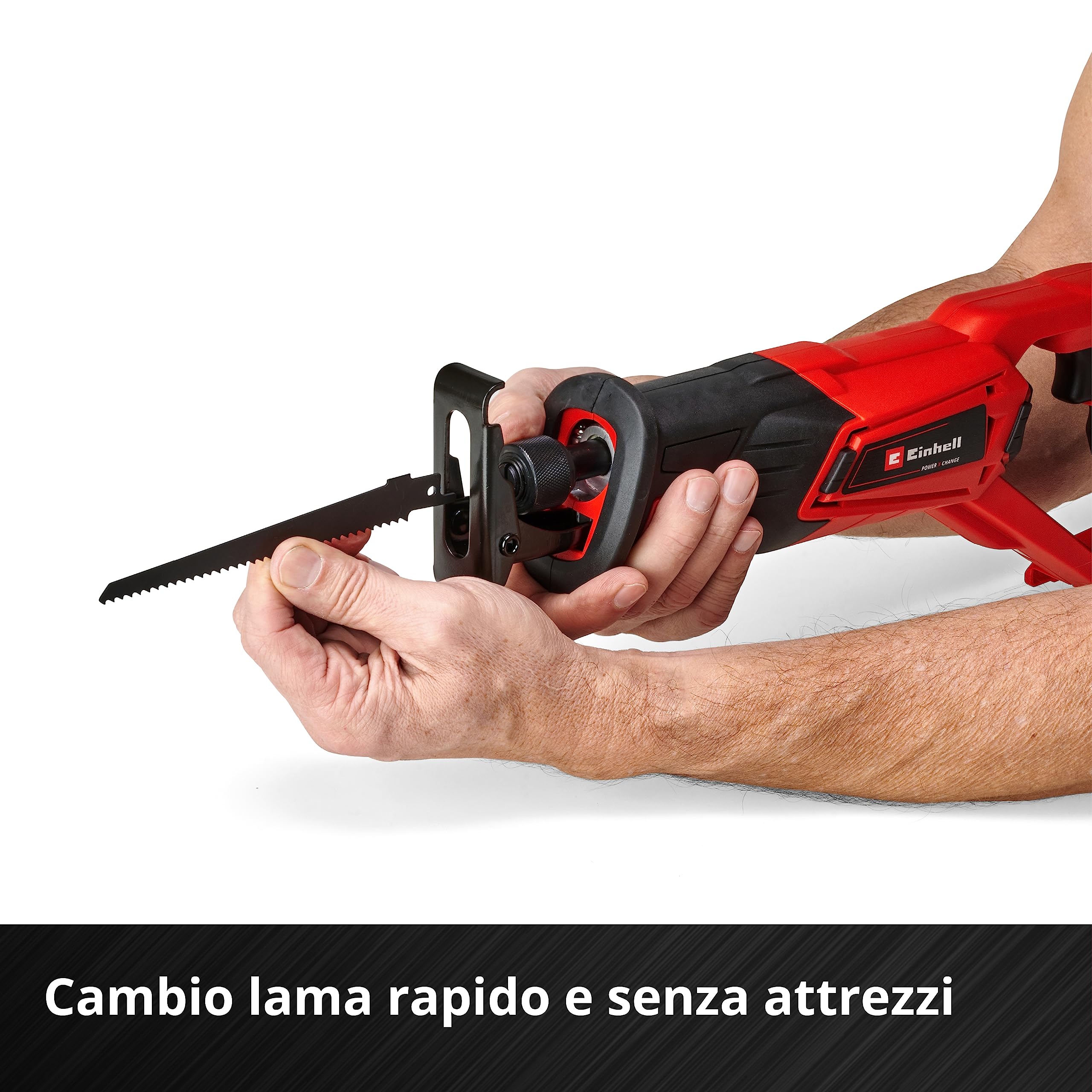 Einhell Gattuccio a Batteria TE-AP18 Li Solo, Vari, Black, Red, Senza Batteria e Caricabatteria - Famiglia Power X-Change