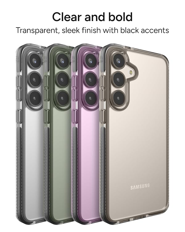 ZAGG Santa Cruz Samsung Galaxy S25+ Case - Slim, 13ft Drop Protection, Wireless Charging Compatible, Graphene Strength, 70% Recycled Material, Anti-Scratch, Secure Grip, Black by ZAGG - Used condition - Image 6