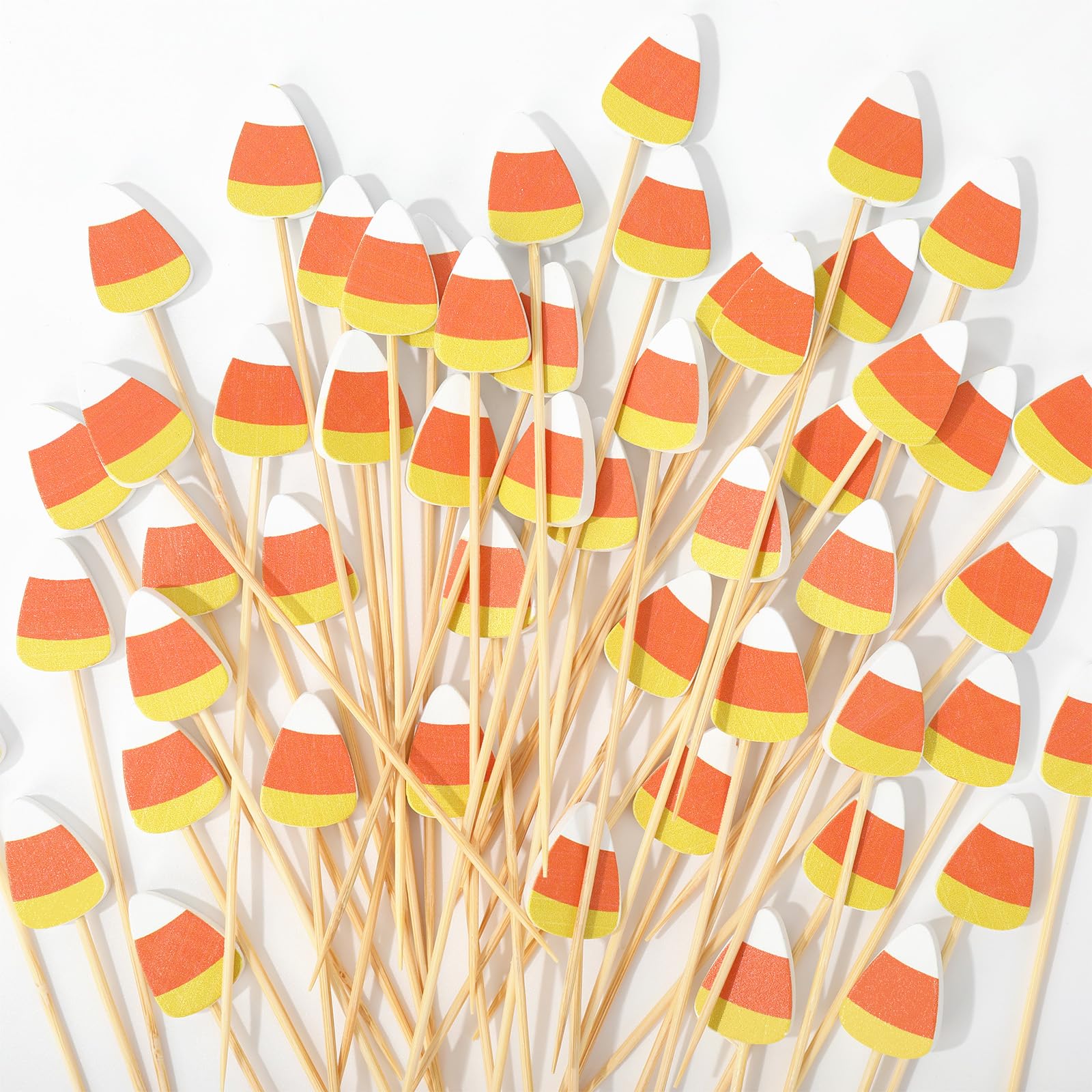 Pics à cocktail décoratifs pour Halloween Whaline | Cure-dents en bambou pour buffets