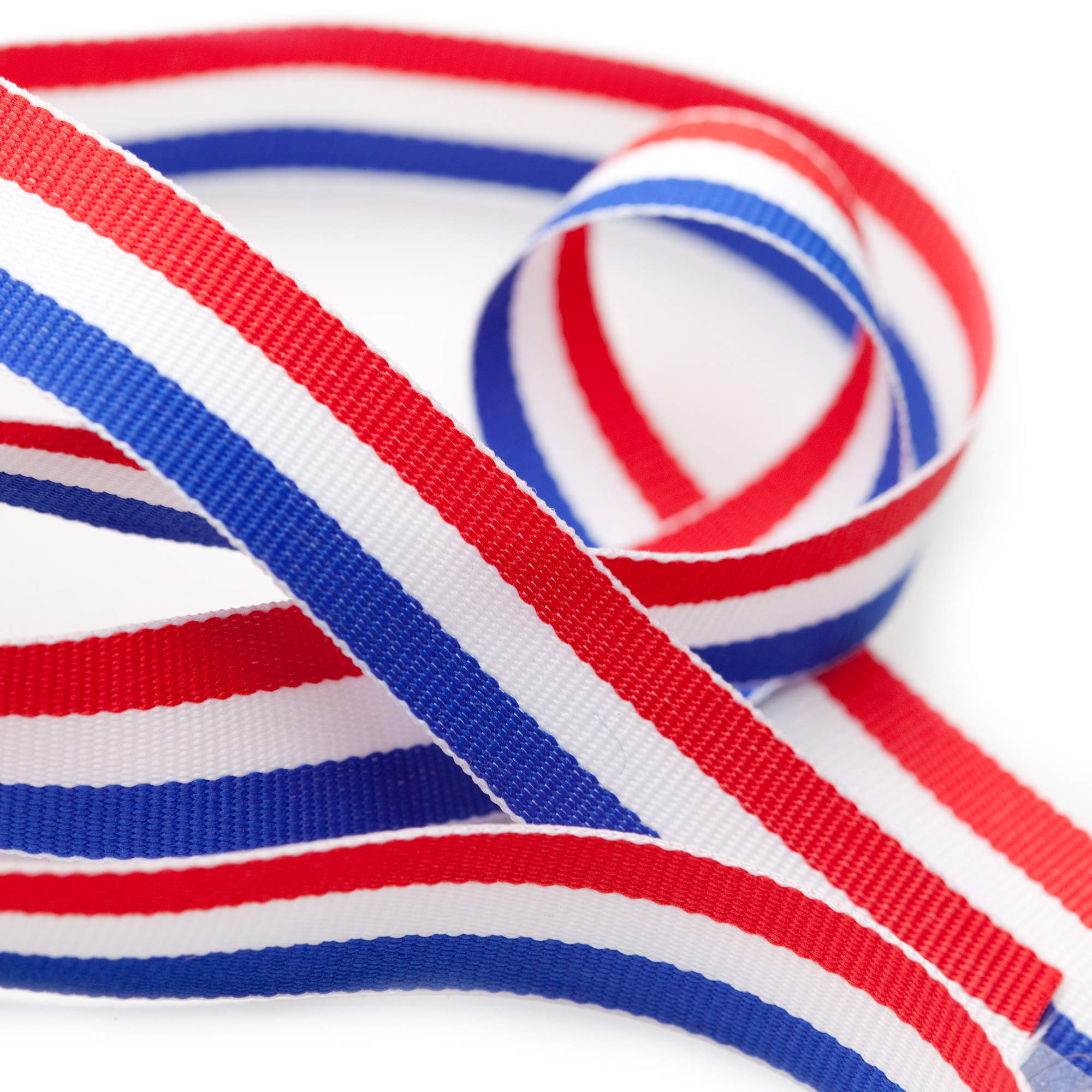 Nylon Ribbon 45m x 10mm French Tricolour Decorative Spool Red White and Blue for Bastille Day Arts Crafts Patriotic Banners National Celebrations - Image 4