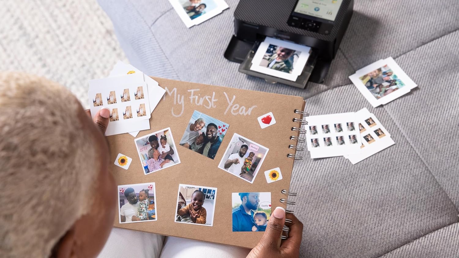 Canon KC-18IS Card Size Square Label Ink and Paper Set for SELPHY CP900/CP910 Printer, 18 Sheets