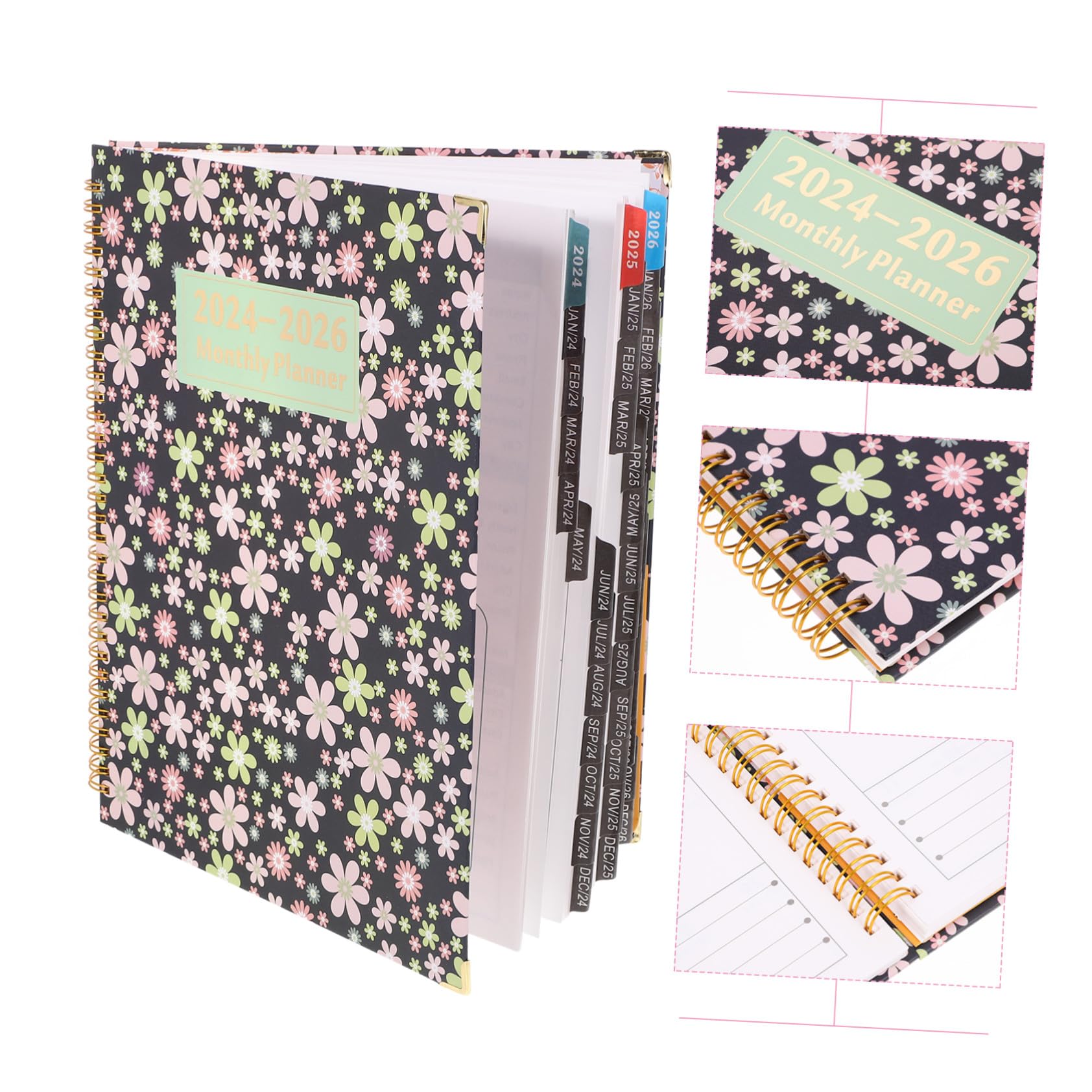 Itinerario Cuaderno Planificador Material De Oficina Para Estudiantes Planificador Mensual De Notas Decorativo