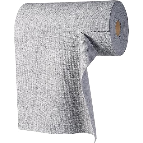 Tear-Away Paperless Cloth Paper Towels - Reusable Washable Kitchen Cleaning Towels for Home
