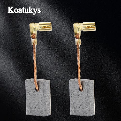 Miniatura 2 de 194074-2 CB-325 Juego de cepillos de carbono de repuesto para amoladora angular Makita 9564CV 9565CV PW5001C (2Pack)