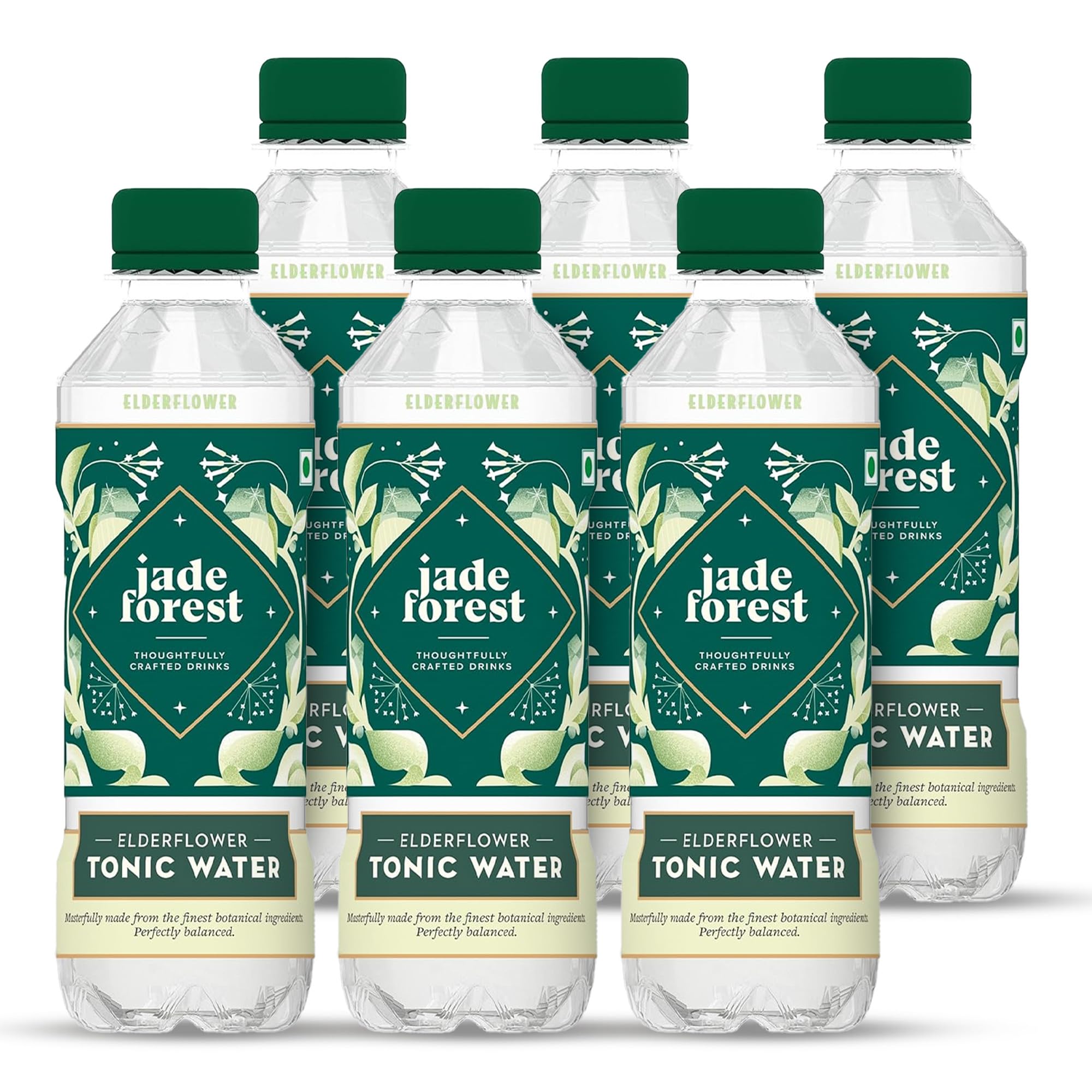 Jade Forest Elderflower Tonic Water, 250 ML, Pack of 6, Low Calorie Flavoured Tonic Water, No Artificial Sweeteners or Colours-image-41