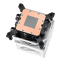 Vista 21 de ASUS ROG RYUJIN III 360 ARGB EXTREME White Edition - Enfriador líquido de CPU AIO todo en uno, AMD Ryzen 9000 e Intel® Core™ Ultra Ready, bomba